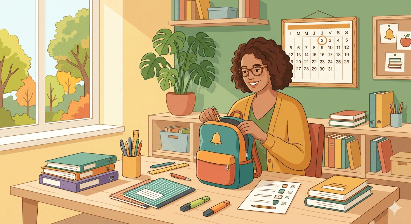 Préparer sa rentrée scolaire sans stress : le guide pratique pour les profs du primaire